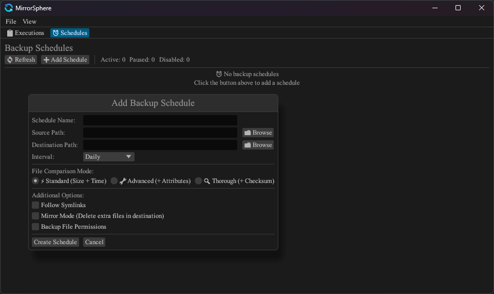 Main Interface