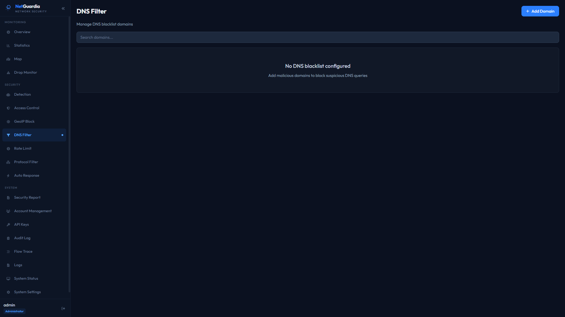 DNS filter